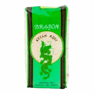 Ketanrijst/Kleefrijst 1KG - Dragon