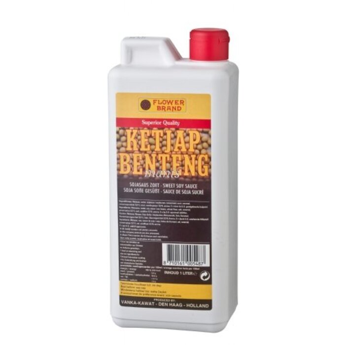 Flower Brand Flower brand ketjap benteng manis 1 liter