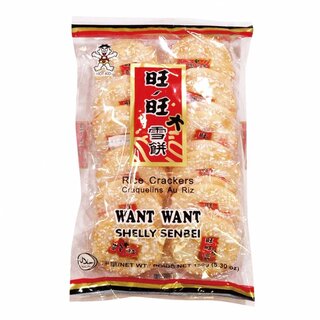 outlet: Rice Crackers Want Want Shelly Senbei 150gr Best Before 02-09-2026