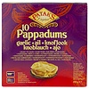 Patak's Pappadum Garlic 10 pcs. - 100g