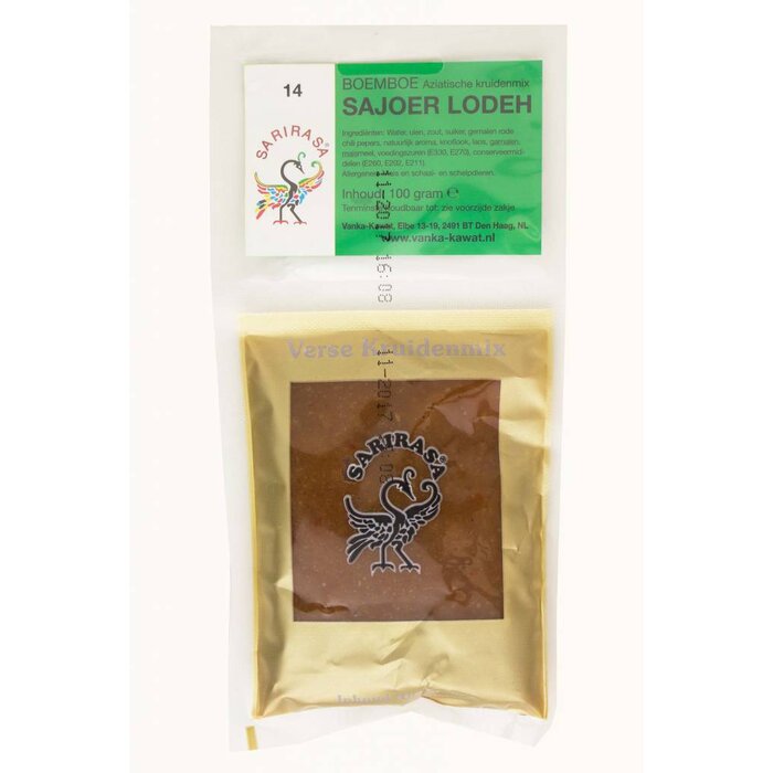 Sarirasa Sajoer Lodeh Boemboe 100g nr14 Sarirasa