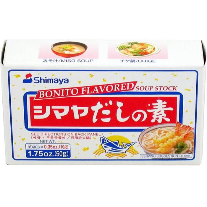 Shimaya Bonito Dashi Stock - Powder, 40g, 8 sachets