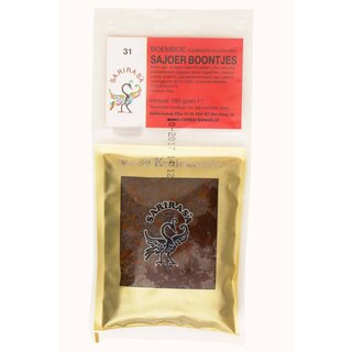 Sarirasa Sajoer Boontjes Boemboe 100g nr31 Sarirasa