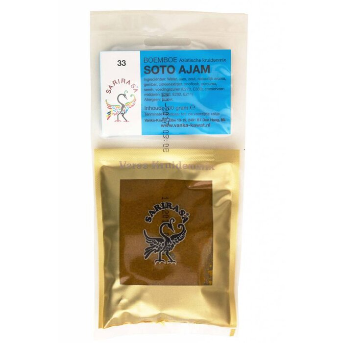 Sarirasa Soto Ajam Kruidenmix 100g