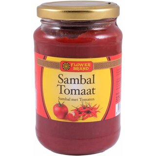 Flower Brand sambal tomato 375 g Flower fire