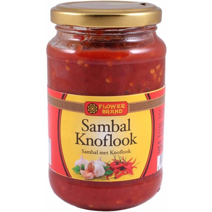Sambal knoflook 375 g flower brand