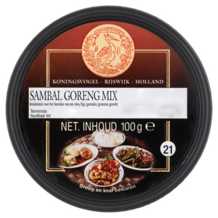 Koningsvogel Semoor (Hachee) Mix 100g nr 26 - Koningsvogel