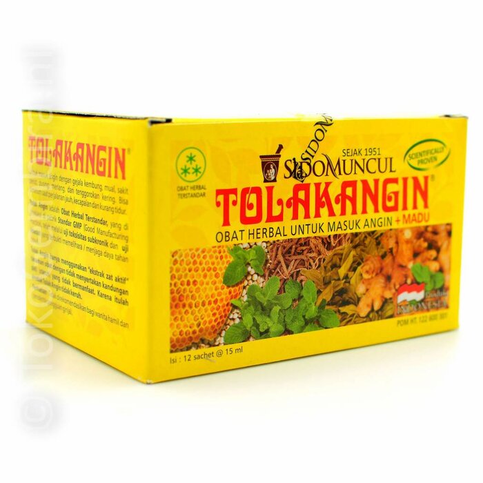 Sidomuncul Tolak Angin +Honey 12 stuks  Sidomuncul