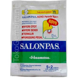 Salonpas Salon pass 12 x 1 (42x65mm)