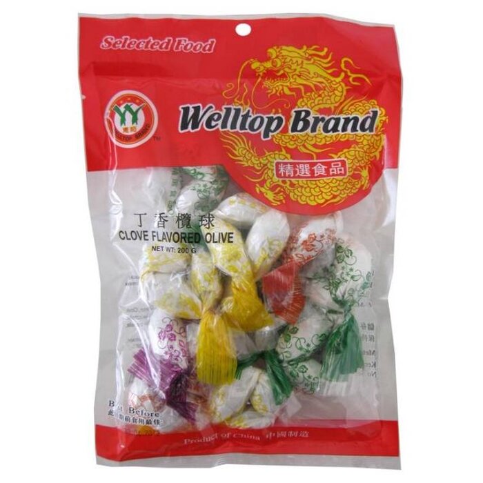 Welltop Brand Olives with Clove Flavor 200g