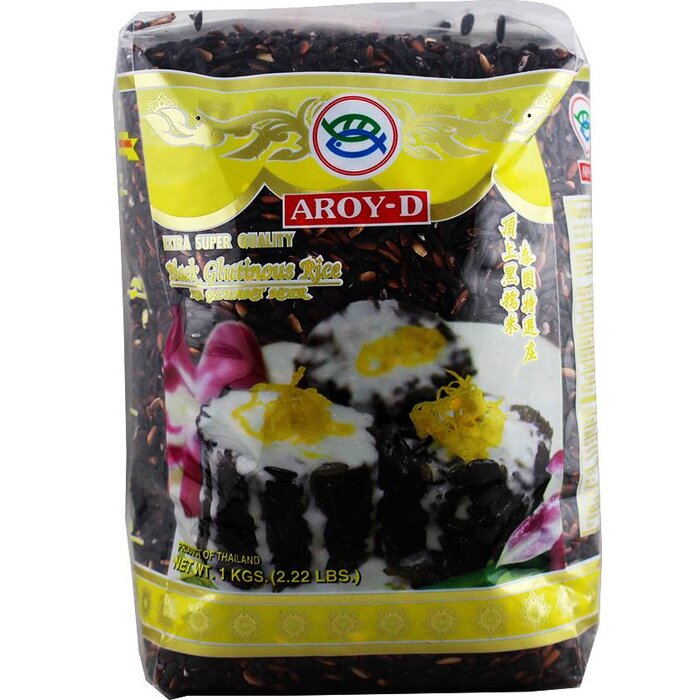 Aroy-D Black Glutinous Rice 1kg