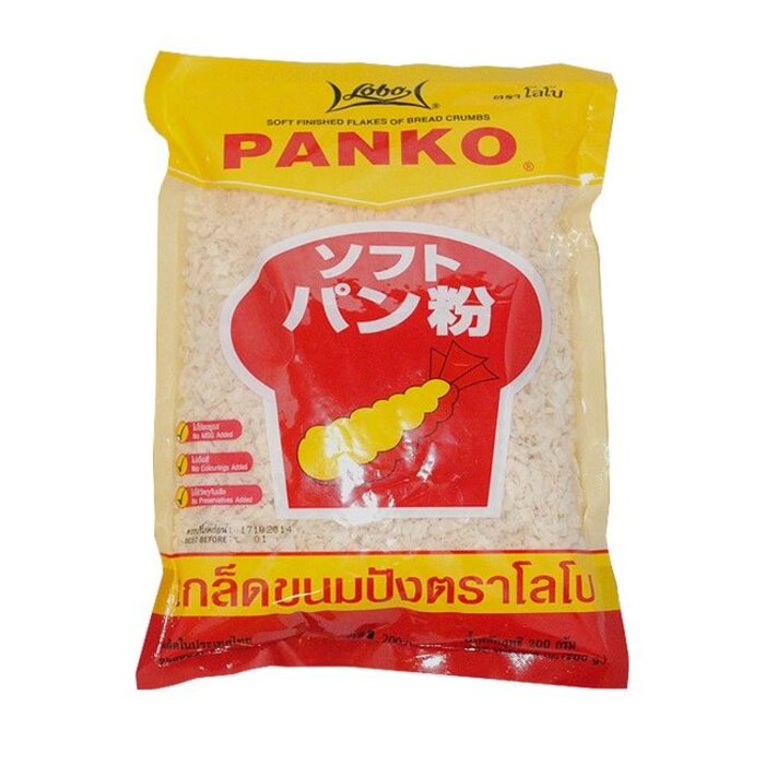 Lobo Panko broodkruimels 200g yellow red pack