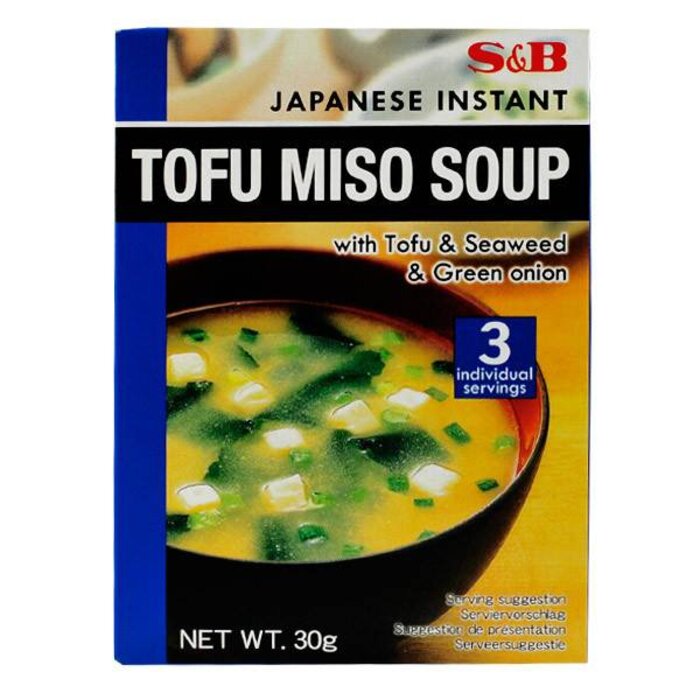 S&B outlet: S&B Tofu miso soup 30g THT 14.02.2026
