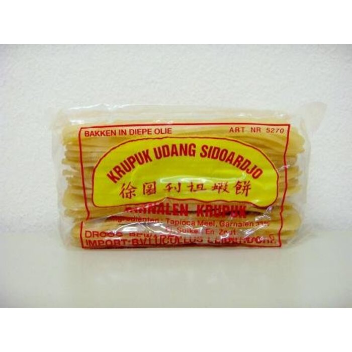 Krupuk Udang Sidoardjo 500g lang 17x5cm - art. 5270