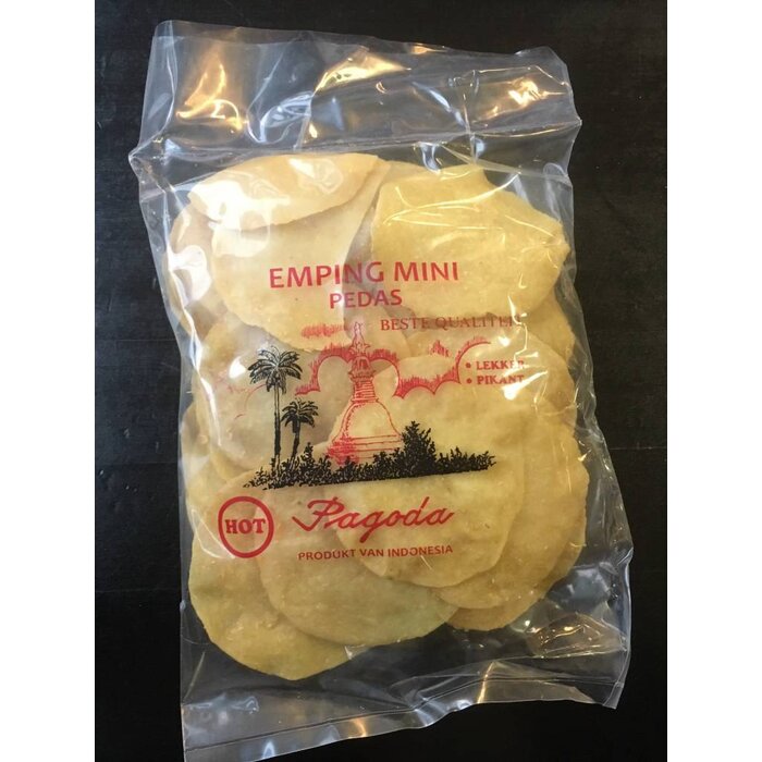 Pagoda Emping mini pedas (HOT) 150g