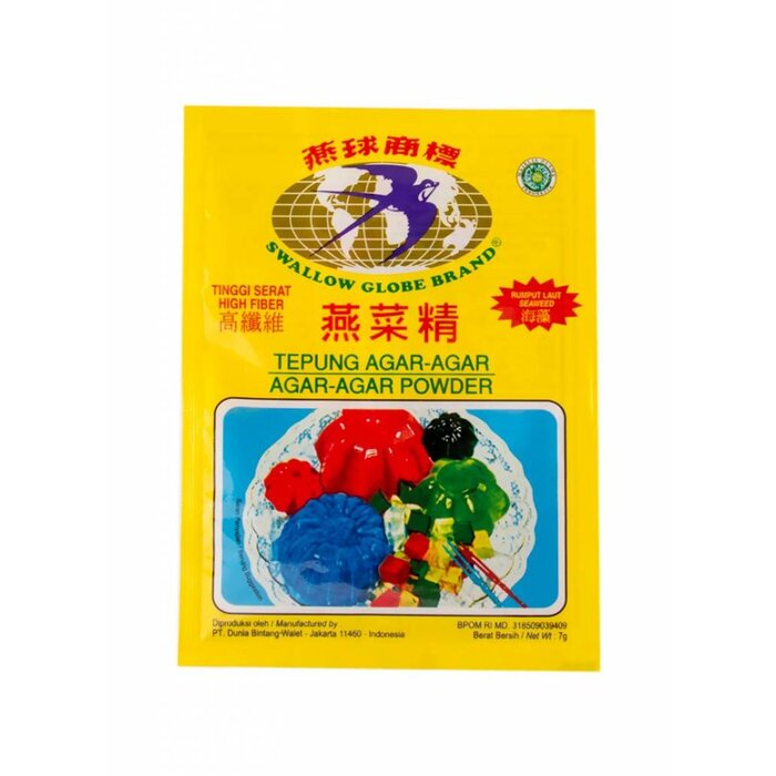 Agar-Agar Wit 7gr Swallow