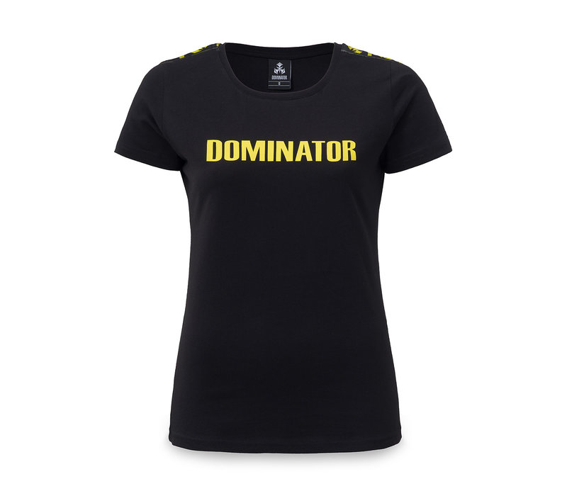 Dominator t-shirt black/yellow