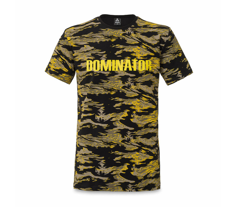 Dominator t-shirt yellow/dessert