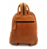 Hill Burry Hill Burry - VB10045 - 3109 - Echtleder - Frauen - Rucksack - fest - chic - Aussehen - Vintage-Leder braun / cognac