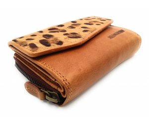 Hill Burry - VL77703 - 13092 - leather zipper wallet - brown Hill Burry - VL77703 - 13092 - leather zipper wallet - brown