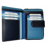 Burkely BURKELY LADIES WALLET BLUE MULTICOLOUR