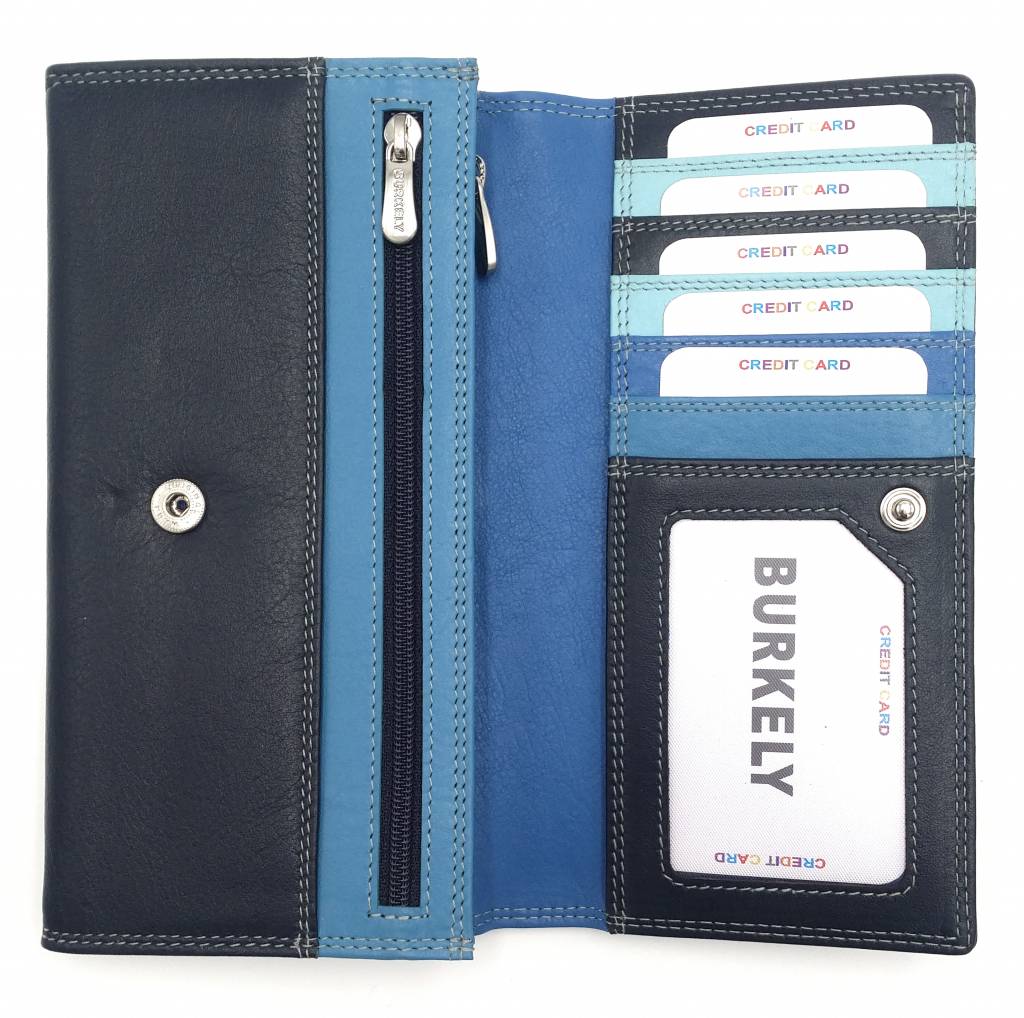 Burkely Burkely-102.161,30 - Multicolor Wallet Classic blue