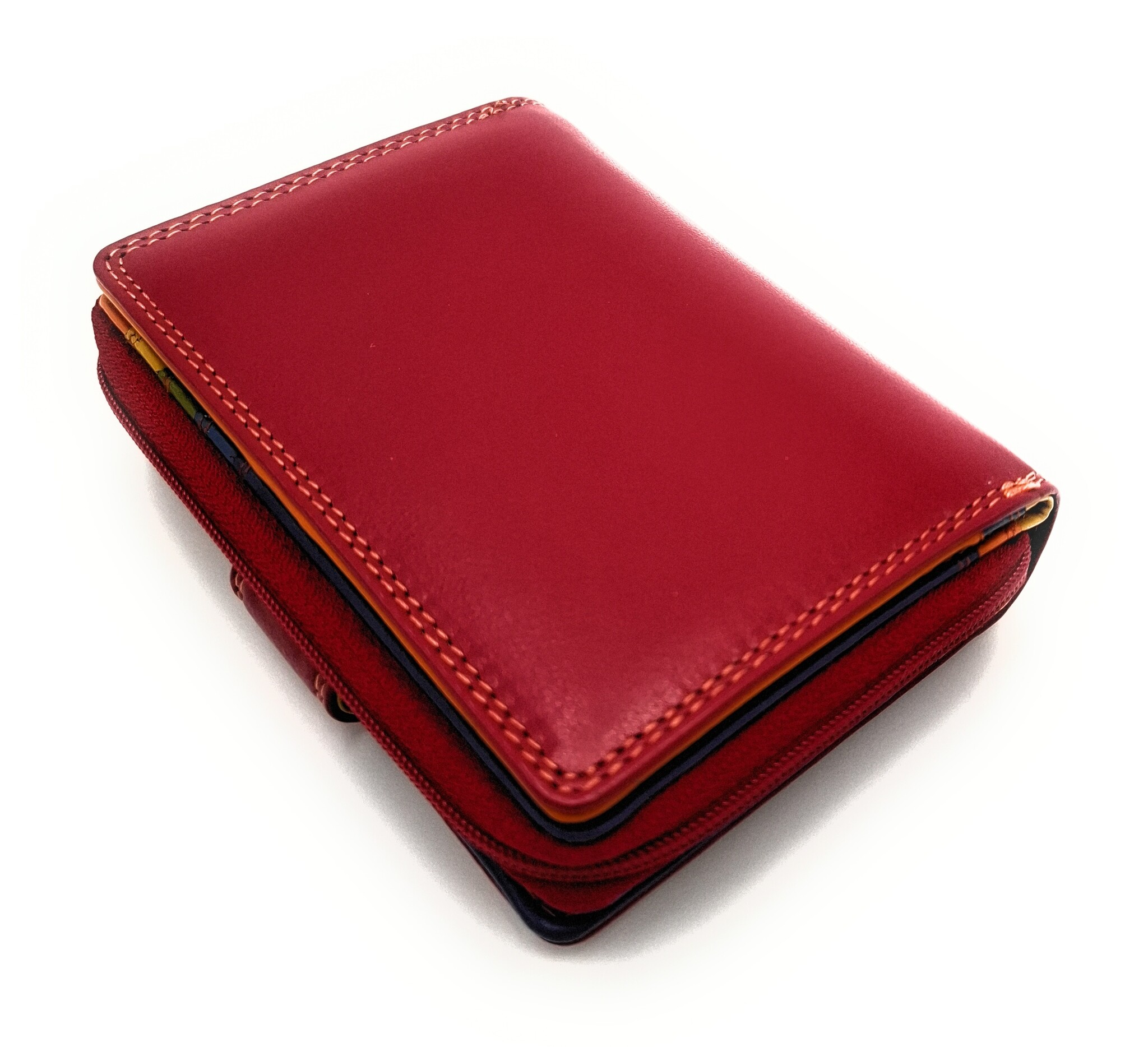 REDRUBI REDRUBI UM/1-425 WITH RFID - LUXURY LADIES WALLET RED MULTICOLOUR