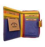REDRUBI REDRUBI UM/1-425 WITH RFID - LUXURY LADIES WALLET RED MULTICOLOUR