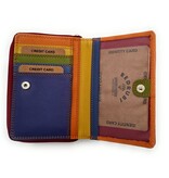 REDRUBI REDRUBI UM/1-425 WITH RFID - LUXURY LADIES WALLET RED MULTICOLOUR