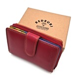 REDRUBI REDRUBI UM/1-425 WITH RFID - LUXURY LADIES WALLET RED MULTICOLOUR