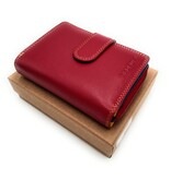REDRUBI REDRUBI UM/1-425 MIT RFID - LUXUS DAMEN GELDBÖRSE ROT MEHRFARBIG