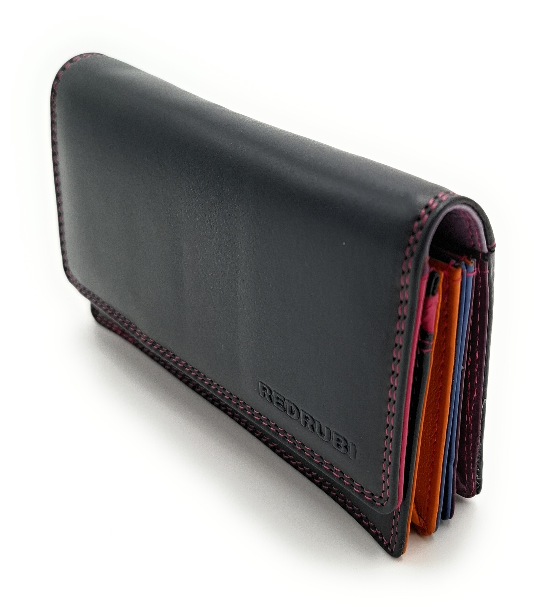 REDRUBI REDRUBI UM/1-424(2) PURPLE (MULTICOLOR) LUXURY LADIES WALLET WITH RFID
