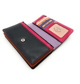 REDRUBI REDRUBI  UM/1-424(2) PAARS (MULTICOLOR) LUXE DAMES PORTEMONNEE MET RFID
