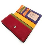 REDRUBI REDRUBI UM/1-424 RED (MULTICOLOR) LUXURY LADIES WALLET WITH RFID