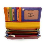 REDRUBI REDRUBI UM/1-424 RED (MULTICOLOR) LUXURY LADIES WALLET WITH RFID