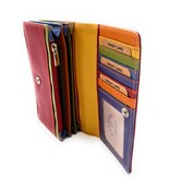 REDRUBI REDRUBI UM/1-424 RED (MULTICOLOR) LUXURY LADIES WALLET WITH RFID