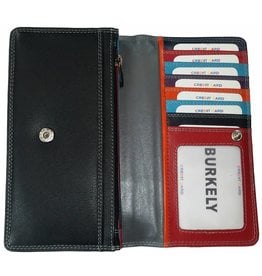 Hill Burry Hill Burry - VL77701 - L104 - genuine leather - Women - wallet -  vintage leather - red