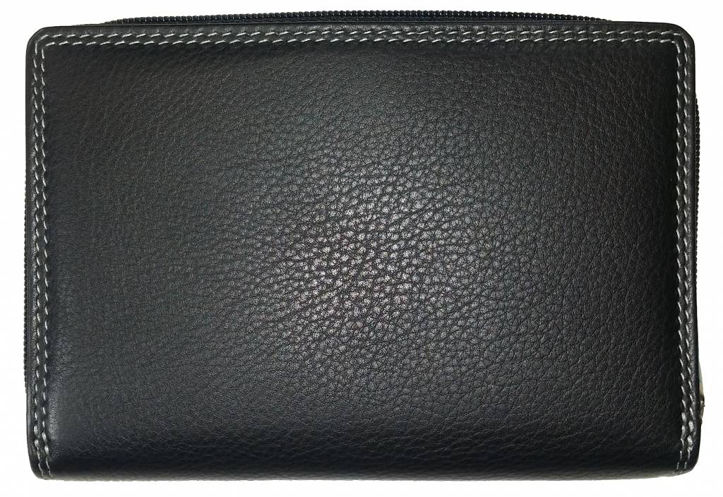 Burkely BURKELY LUXURY LADIES WALLET BLACK MULTICOLOUR