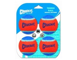 Chuckit Tennis Ball medium 6,5cm 4pc.