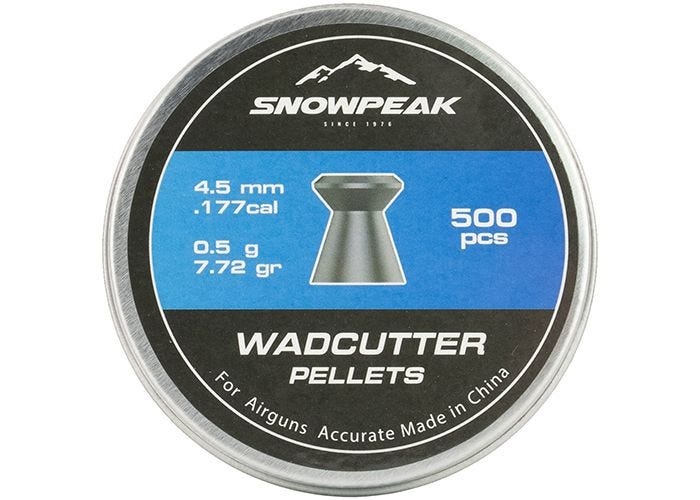 Snowpeak Wadcutter 4.5 mm 7.72 grain