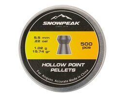 Snowpeak Hollow point 5,5 mm 19.74 grain