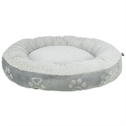 Trixie Trixie hondenmand jimmy soft rond lichtgrijs