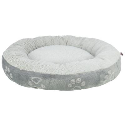 Trixie Trixie hondenmand jimmy soft rond lichtgrijs