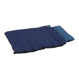 Zolux Zolux bivouak hondendeken / slaapzak 2in1 blauw