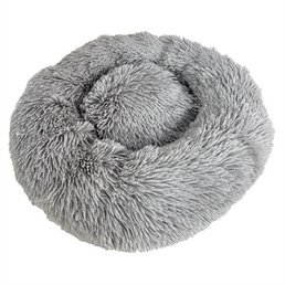 Sazzz Sazzz hondenmand fluffy lichtgrijs