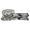 Trixie Trixie stretcher voor hond donkergrijs / zwart