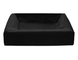 Bia Bia bed royal fluweel hoes hondenmand zwart