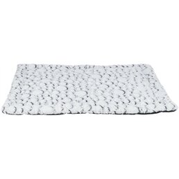 Trixie Trixie honden ligmat mila pluche wit / grijs