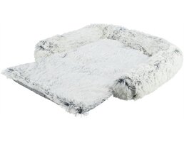 Trixie Trixie sofa bed harvey meubelbeschermer hoekig wit / zwart