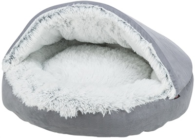 Trixie Trixie hondenmand donut harvey grijs / wit-zwart